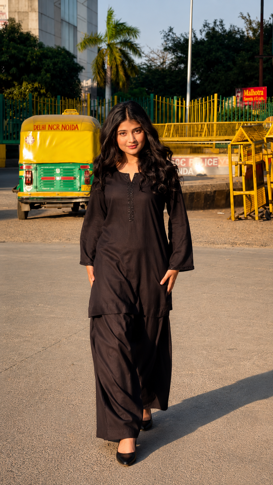 Zareen Premium Cotton Farshi Salwar Set for Women