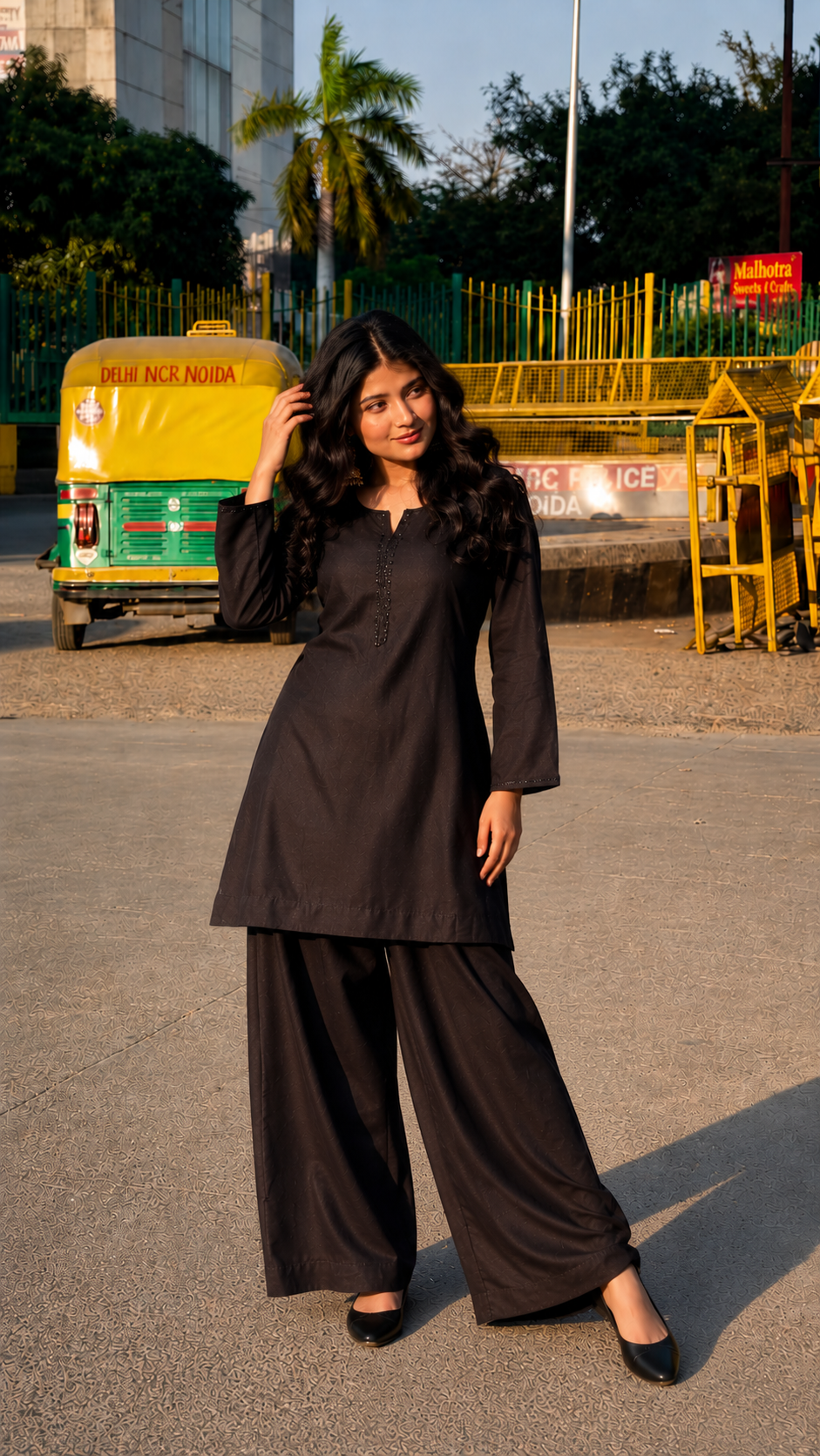 Zareen Premium Cotton Farshi Salwar Set for Women