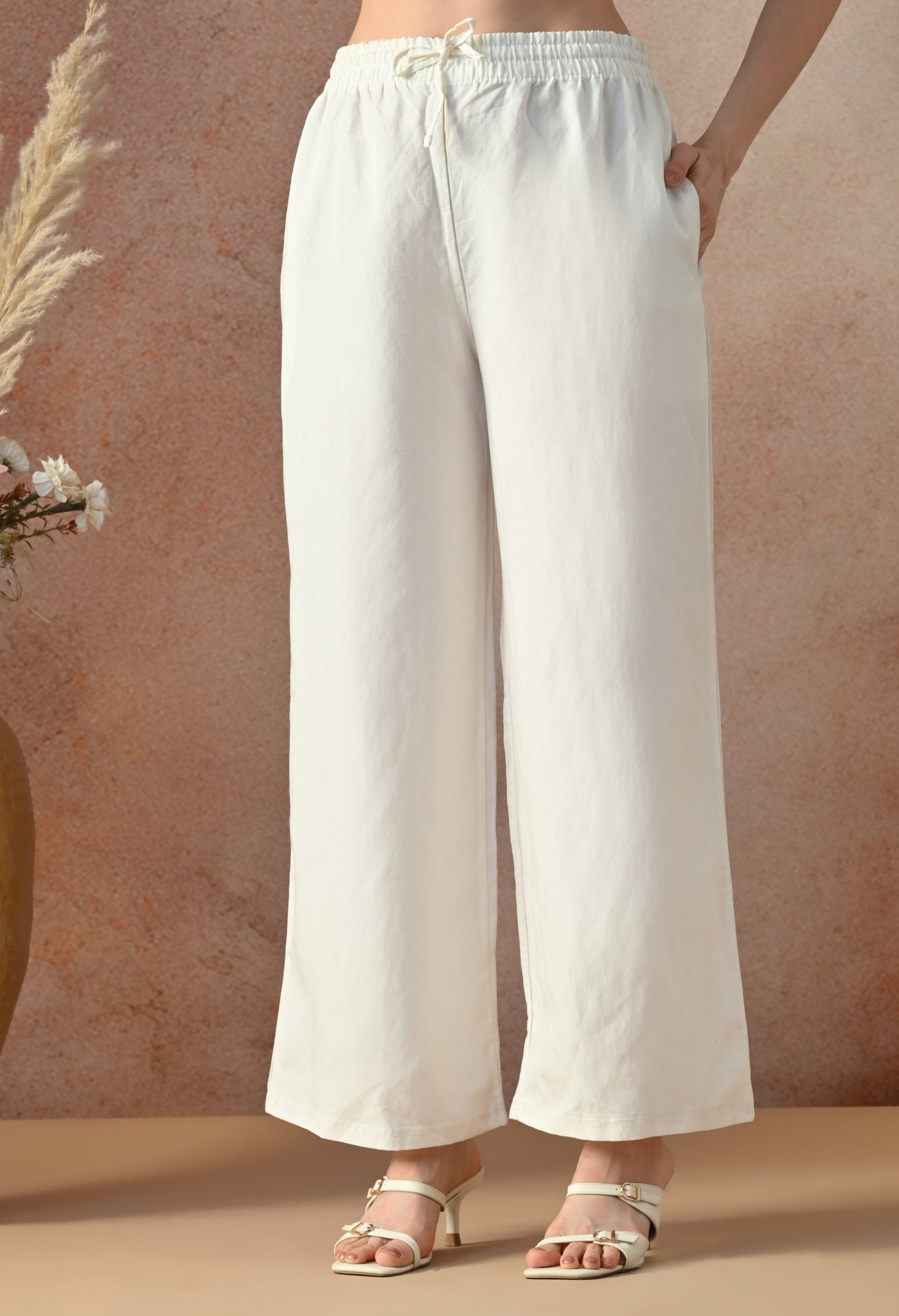 Elegant Linen Kurta Set