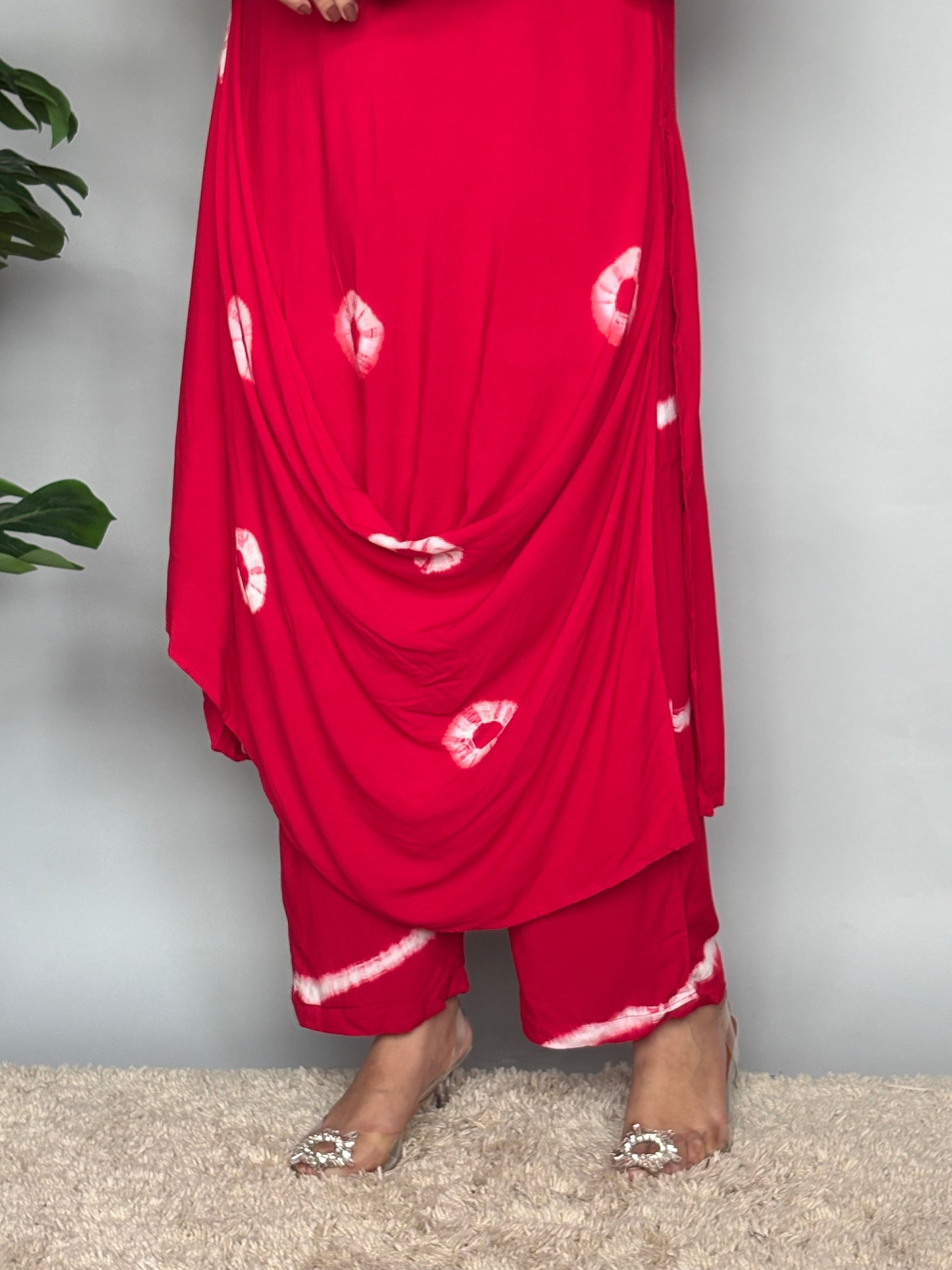 Bright Red Drape Cord Set