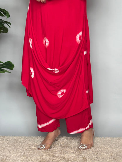 Bright Red Drape Cord Set