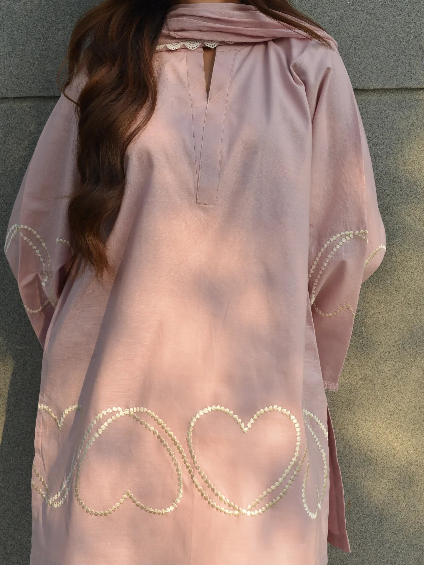 Embroidered Rayon Kurti with Farshi Salwar Set — Elegant Ethnic Co-Ord for Women