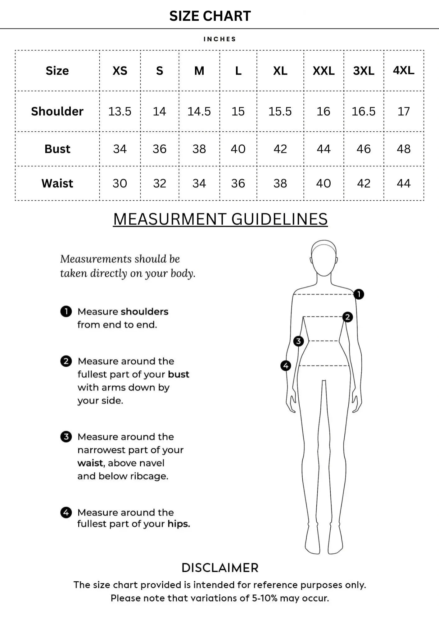 Size Guide